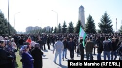 Митинг в Магасе, март 2019 года