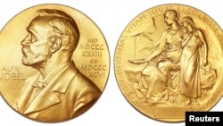 Nobel mükafatının medalı